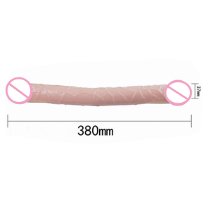 Großhandel Frauen Sexspielzeug Double Ended Crystal Dildo Farbig Riesige Realistische Anal Dildo für Frauen Sexspielzeug <span class=keywords><strong>Adult</strong></span> Produkte - Product Image 3
