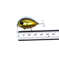 AOCLU appât dur 30mm 3.9g Mini appât flottant leurre de pêche balles mobiles pour la pêche en eau douce