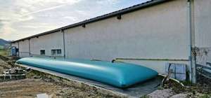 100m3 CE nhà máy giá rẻ bền UV có thể gập lại TPU bàng quang bể PVC deposito Flex Para purines sụp đổ bể nước bể bơm hơi - Product Image 2