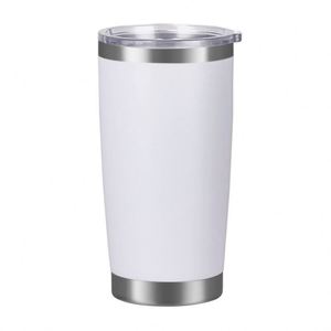 Vasos Térmicos Personalizados con Logotipo, Libres de BPA, de Alta Calidad, al por Mayor, de 20 oz, con Recubrimiento en Polvo, Doble Pared, de Acero Inoxidable, para Café, para Automóvil - Product Image 5