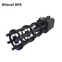 SITERUI SFX Handheld Justin Gatlin Confetti Gun Electric LED Strip Blower pour DJ Disco Parties et Night Clubs