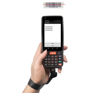 4英寸移动安卓4G LTE手持智能终端二维码扫描仪NFC/射频识别加固掌上电脑条形码扫描仪