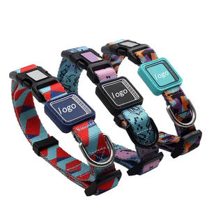 Meilleure qualité og collier personnalisé Sublimation personnalisé personnaliser impression Logo sangle 2023 colliers de chien de compagnie réglable - Product Image 1
