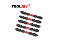 Professional OEM DIY Double End Bits Heat Treated S2 Steel Anti-Wear Surface Magnetic Tip Industrial for Furniture Workshop