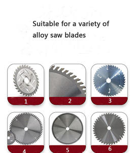 Chất lượng cao băng ghế dự bị Carbide công cụ và hình khuyên Cutter Thông tư Saw Blade Mài Mài máy thông tư Saw Máy mài - Product Image 5
