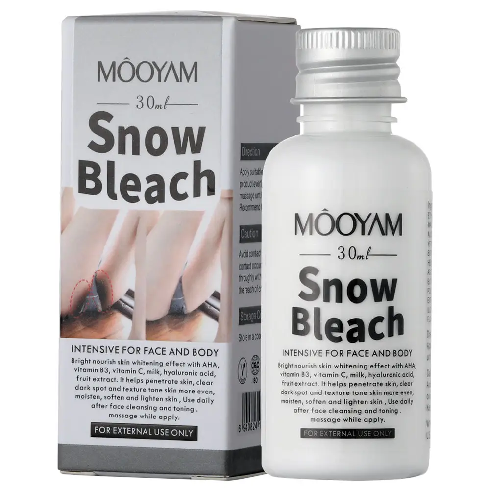 MOOYAM 7 Days Efficient Snow Bleach Cream Private Part Underarm Whitening Lotion Adults Female All Skin Types Body Cream
