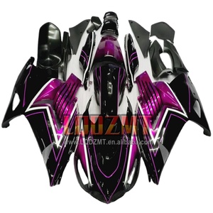 OEM Pour KAWASAKI NINJA <span class=keywords><strong>ZX</strong></span> 14R <span class=keywords><strong>Rose</strong></span> <span class=keywords><strong>Noir</strong></span> <span class=keywords><strong>ZX</strong></span>-14R ZX14R 12 13 14 15 16 17 61No.154 ZZR1400 2012 2013 2014 2015 2016 2017 Carénage - Product Image 1