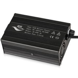 شاحن سريع S120 بجهد 24 فولت تيار مستمر 5 أمبير لبطاريات الرصاص الحمضية للكراسي المتحركة الكهربائية والسكوتر، مصنوع من سبائك الألومنيوم مع ضمان لمدة 12 شهرًا - Product Image 4