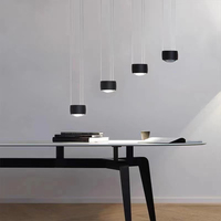 Lustre Nordique de Luxe Léger, Petit Chandelier Moderne et Simple, Luminaires Longs pour Restaurant, Luminaires de Bar pour Salon, Lampes Créatives Boule Magique