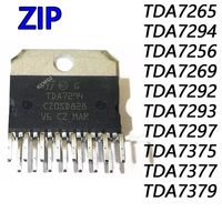 (2 piezas) TDA7265 TDA7265A TDA7294 TDA7294V ZIP TDA7256 TDA7269A TDA7269 TDA7292 TDA7293 TDA7297 TDA7375 TDA7377 TDA7379 TDA7495