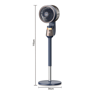 RAF R.928 Air Circulator Fan 40W Standing Touch Control Remote 12H Timer Silent Cooling Swing Oscillation Home Office Use R.928 - Product Image 6