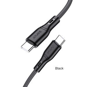 สายชาร์จและถ่ายโอนข้อมูล JOKADE Type-C to Type-C แบบซิลิโคนทนไฟ ชาร์จเร็ว - Product Image 3