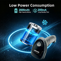 Escáner Inalámbrico 2D JINGXIN, Alta Precisión, Amplio Rango de Profundidad de Campo (55-320 mm), 13 mm, Escáner de Código de Barras Portátil UPC EAN para Comercio Minorista