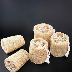 Grosir dapur <span class=keywords><strong>luffa</strong></span> potongan irisan alami asli Mesir shower loofah spons - Product Image 4