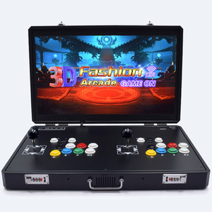 Máquina Arcade Plegable Doble de 24 Pulgadas, Nueva, Portátil, con Palancas Metálicas, Consola de Juegos de Lucha - Product Image 3