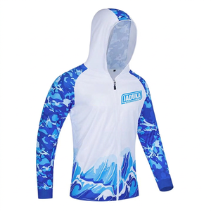 Chemise à capuche de pêche pour hommes, protection solaire UPF 50+, résistante aux UV, respirante, séchage rapide, vêtements d'extérieur à manches longues pour pêcheurs - Product Image 1