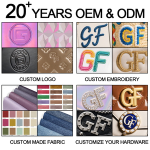 Дизайнерская роскошная сумка GORFIA модная яркая Лоскутная сумка-тоут с декоративными долларовыми подвесками для губ для женщин - Product Image 6