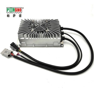 Vente d'usine Chargeur de batterie embarqué 48V 2KW pour véhicules électriques et voiturettes de golf Entièrement scellé Lifepo4 <span class=keywords><strong>OBC</strong></span> IP67 Étanche 93% d'efficacité - Product Image 1