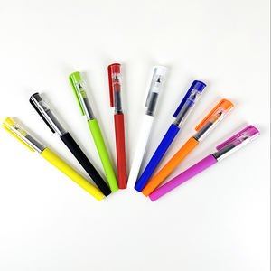 Goedkope Groothandelsprijs Kantoorbenodigdheden Plastic Pastelkleurige Gelpen In Matzwarte Blauwe Inktpen Sneldrogend Voor Promotie Met Logo - Product Image 2