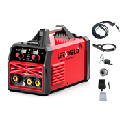 LETSWELD MIG-350 220V Máquina de Soldar Portátil de Acero Inoxidable 3kVA 3 en 1 MIG MMA Lift Tig IGBT Sin Gas 6.5KG
