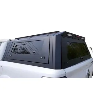 The Second Generation Upgraded Patented Truck Canopy For Hilux Dmax Gladiator With Side Windows