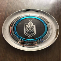 Cache-roues flottants personnalisés en aluminium chromé pour Nissan, Ford, Ferrari, Chevrolet, Cadillac, Buick, BMW, Benz, Bentley