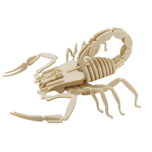Puzzle en feutre 3D pour enfants, scorpion, jouet animal DIY, non tissé, léger, jeu éducatif, cadeau, différent de l'ensemble en bois - Product Image 1
