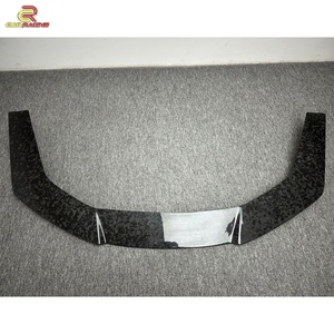 อะไหล่รถยนต์คุณภาพสูง 1016 สไตล์ คาร์บอนไฟเบอร์ฟอร์จเต็มแผ่น สำหรับกันชนหน้ารถยนต์แลมโบ ฮูราแคน LP580 ปี 2014-2018 - Product Image 5