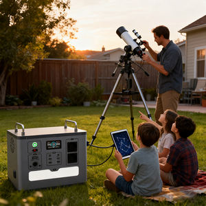 2400W 2304Wh Rechargeable Portable Power Station Pure Sine Wave Solar Generator <b>USB</b> Ports Universal Plug with MPPT <b>Controller</b> - Product Image 6