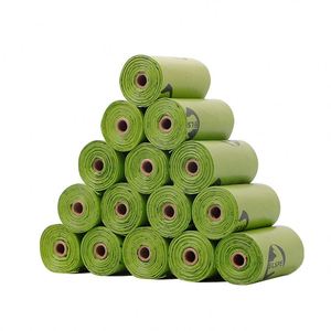 Pet Litter Bags Dog <b>Stool</b> Environmentally Friendly Degradable EPI Garbage Bags Thickened Flat-mouth No Leakage - Product Image 2