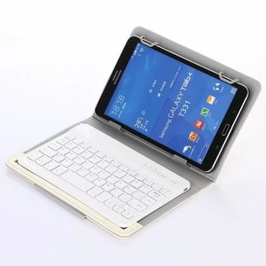 Bàn Phím BT Không Dây Cho Máy Tính Bảng Bao Da PU Bao Da Đứng Cho Pad 7 8 Inch 9 10 Inch Cho IOS <span class=keywords><strong>Android</strong></span> Windows - Product Image 2