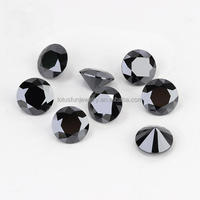 VVS vente en gros Gra certifié D couleur couleur noire Moissanite couleur pierres en vrac