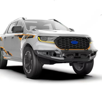 Pare-chocs avant modifié avec barre de protection pour Ford Ranger T8 T9, amélioration tout-terrain