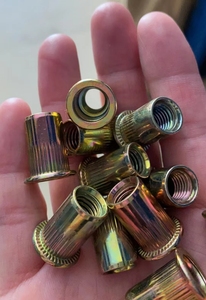 Tuerca remachable/Rivnut, insertos roscados de cabeza plana, tuerca de 1/4, 5/16, 3/8, cabeza avellanada M5, M6, M8, tuerca remachable ciega, <span class=keywords><strong>tornillo</strong></span> para madera - Product Image 6