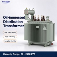 Transformateur de puissance immergé dans l'huile 630 kVA 1000 kVA 35 kV – Équipement électrique pour l'alimentation industrielle