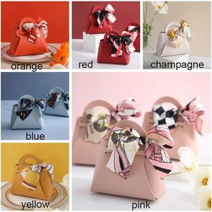 European Style Leather Fashion Western Pu Leather Small Portable Candy <b>Gift</b> Small <b>Basket</b> Jewelry Packaging - Product Image 3