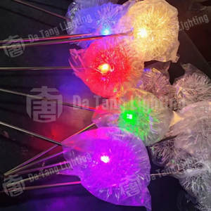 โคมไฟลวดอลูมิเนียมทรงกลมสำหรับทางเดินริมทะเลสาบและจุดเช็คอินในสวนยามค่ำคืน - Product Image 3