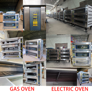 Horno de Convección Industrial de Alta Eficiencia, Eléctrico/a Gas, Equipo de Panadería Comercial con Vaporizador de Piedra para Panadería, Pizza y Pan - Product Image 2