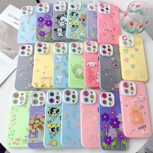 Custodia per telefono a forma di cuore in stile fresco carcasas para celulares girl per <span class=keywords><strong>iPhone</strong></span> 15 16 pro 14 plus 13 12 Pro Max Custom Cover per telefono - Product Image 6