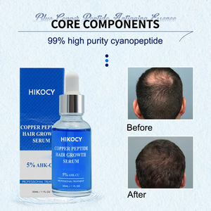 Aceite natural de la biotina del crecimiento del pelo de la etiqueta privada del OEM suero de la pérdida del cuidado de los elixires del cuero cabelludo del crecimiento del pelo - Product Image 1