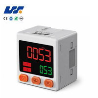 Capteur de pression numérique WTX-DP001 DP002, capteur de vide avec affichage LED, capteur de pression d'air, sortie double NPN PNP -100~1000kPa IP40