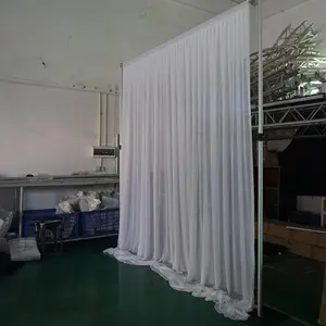 Backdrop Stand Telescopic Pipe And Drape For Banquet And Catering