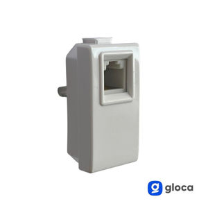 Connecteurs téléphoniques Gloca RJ11, lot de 2 connecteurs femelles en plastique ABS, contacts en cuivre pour la communication de données - Product Image 4