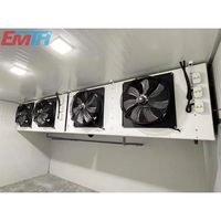 EMTH DD/120 possède trois ventilateurs, une capacité de réfrigération de 24 kW, évaporateur adapté à -18 degrés Celsius et à un grand volume d'air.