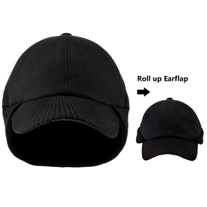 Gorra <span class=keywords><strong>de</strong></span> béisbol <span class=keywords><strong>de</strong></span> invierno <span class=keywords><strong>de</strong></span> <span class=keywords><strong>lana</strong></span> para hombres y mujeres <span class=keywords><strong>con</strong></span> gorro para exteriores <span class=keywords><strong>con</strong></span> <span class=keywords><strong>orejeras</strong></span> más cálidas - Product Image 3