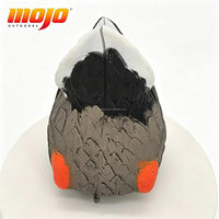 MOJO Outdoors Leurre de chasse en plastique pour canard colvert, avec queue à mouvement ondulé, facile à utiliser, durable, léger, fonctionnant sur piles, pour leurres
