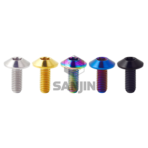 Tornillo de Cabeza de Paraguas Torx Personalizado de Titanio y Zinc de Alta Calidad, M6x12 15 16 20mm, para Accesorios de Bicicleta y Motocicleta, <span class=keywords><strong>GR5</strong></span> - Product Image 6