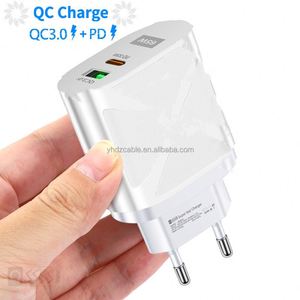 Cargadores rápidos de 2 puertos con adaptador tipo C de 65 W GaN Pd, cargador de pared USB C rápido para portátiles y teléfonos móviles. - Product Image 2