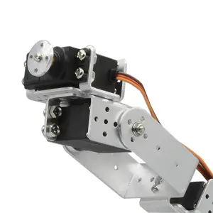 Aideepen ROT3U 6DOF de aluminio Robot 6 DOF brazo pinza de Kit de montaje mecánico brazo robótico para Arduino