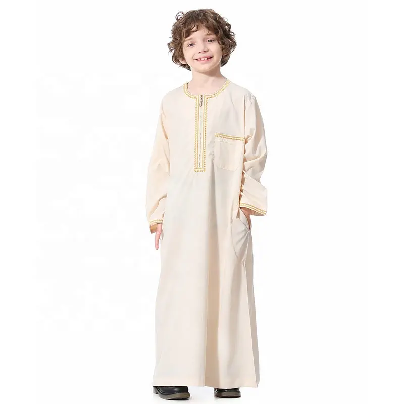 Großhandel moderne muslimische Jungen Kleid muslimische Abaya Kleid Männer
